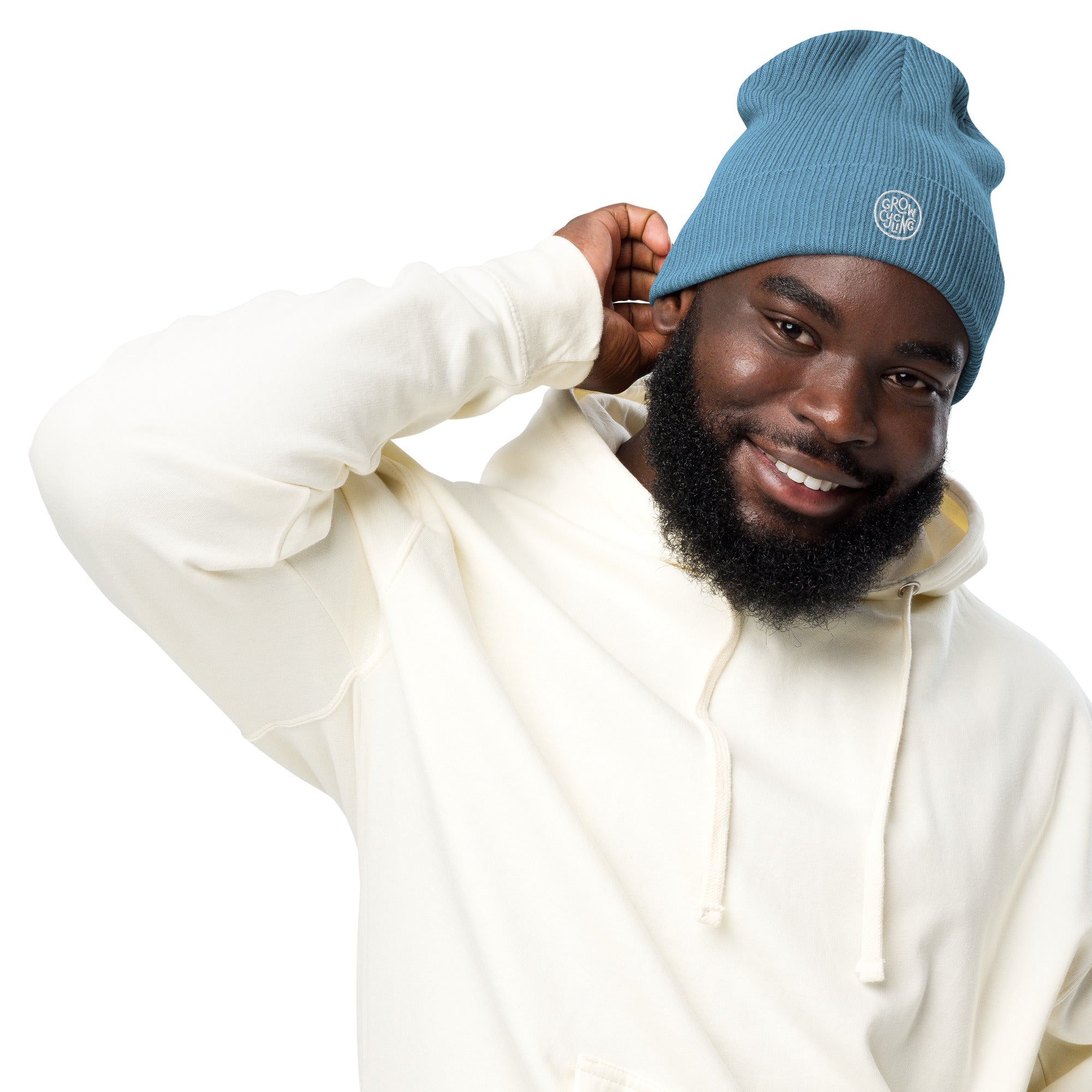 GAP NWT Organic Ribbed Fold Over Beanie - Golden Plate Organic Ribbed Beanie (Online Only) - PIA Store main image 4